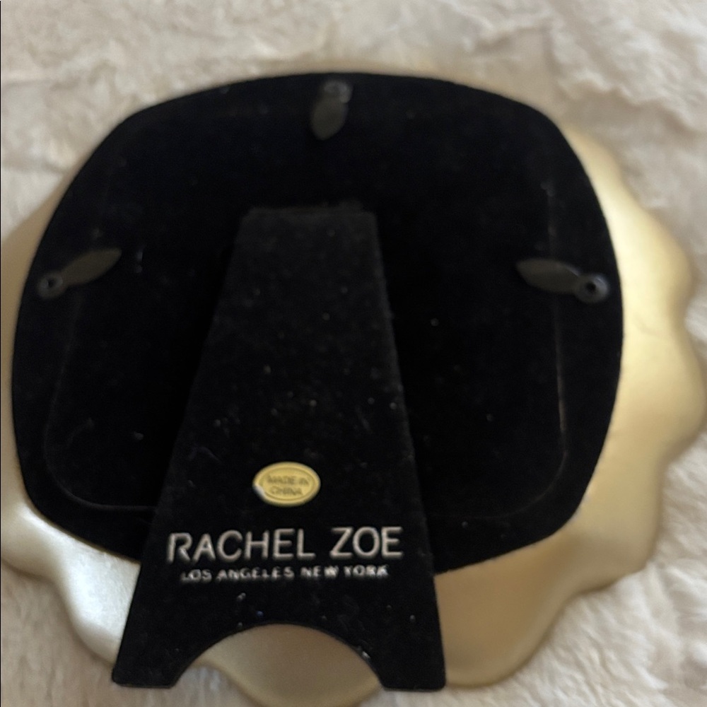 Rachel Zoe Gold Tone Picture Frame Los Angeles New York 4x4 inch - Picture 4 of 7